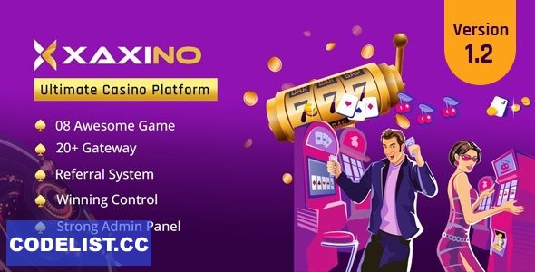 Xaxino v1.2 – Ultimate Casino Platform