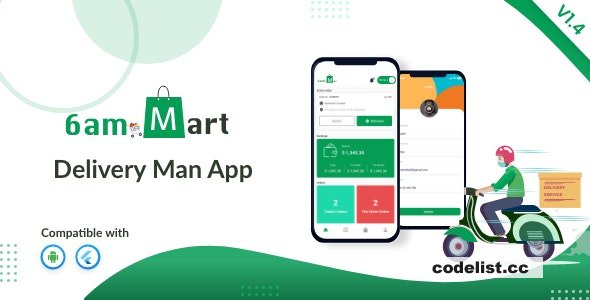 6amMart – Delivery Man App v1.4