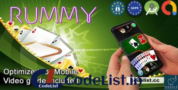 Rummy Classic v1.0 – Rami (Admob + GDPR + Android Studio)