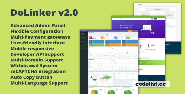 DoLinker v2.1.0 – Ultimate URL Shortener Platform
