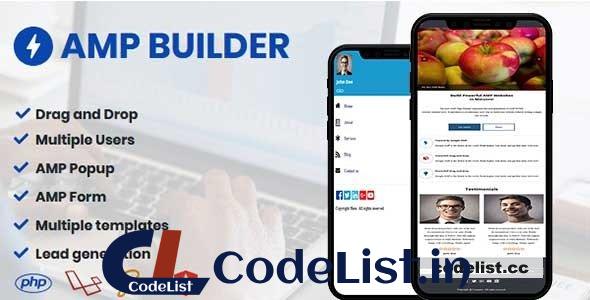 AMP Builder v1.0.5.0 – AMP Landing Page Builder