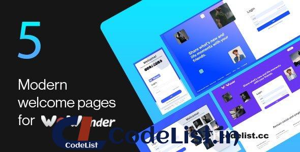 Wonderful v1.2 – The Ultimate Welcome Page Themes For WoWonder