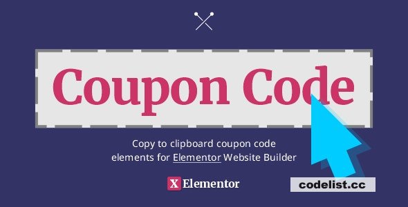 Coupon Code for Elementor v1.0