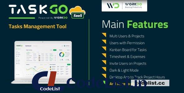 TaskGo SaaS v6.1 – Tasks Management Tool – nulled