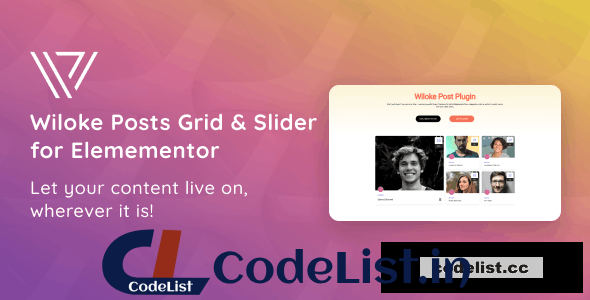 Wiloke Posts Grid & Slider for Elementor v1.0.0