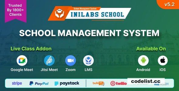 Inilabs School Express v5.9 – School Management System