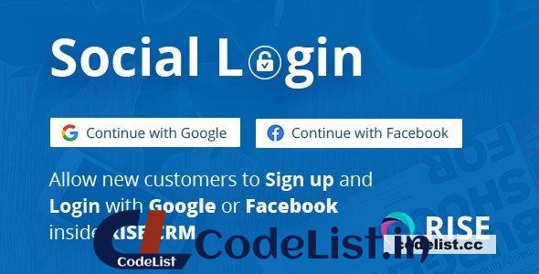 Social Login for RISE CRM v1.0.2