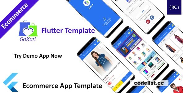 GoKart v3.1 – Flutter E-commerce App Template – Flipkart Clone Flutter