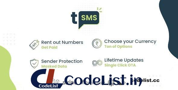 tSMS v2.8 – Temporary SMS Receiving System – SaaS – Rent out Numbers – nulled