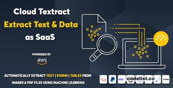 Cloud Textract v1.0.1 – Extract Text and Data from Documents as SaaS