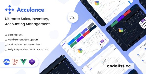 Acculance v2.1 – Ultimate Sales, Inventory, Accounting Management System – nulled