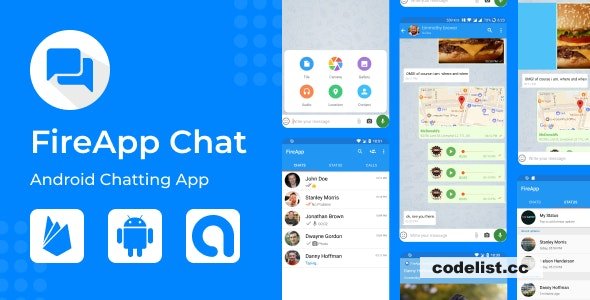 FireApp Chat v2.2.3 – Android Chatting App with Groups