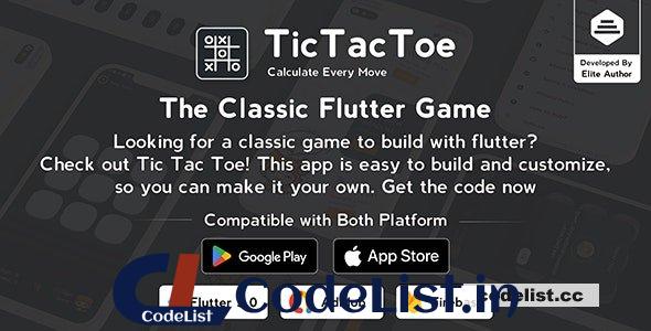 Tic Tac Toe v1.0.6 – The Classic Flutter Tic Tac Toe Game