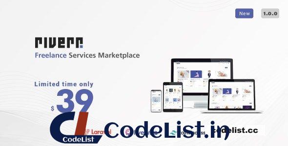 Riverr v1.3.0 – Freelance Services Marketplace – nulled