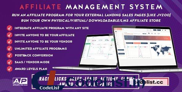 Affiliate Management System v8.0.0.0 – nulled