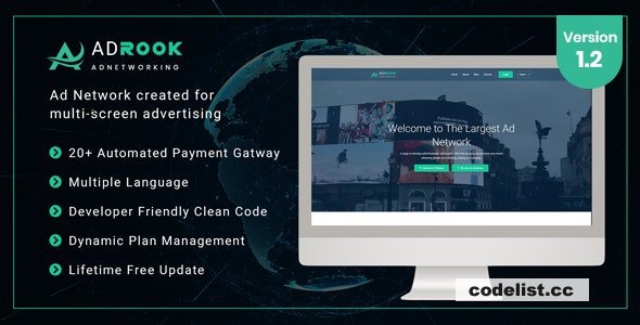 AdsRock v1.2 – Ads Network & Digital Marketing Platform – nulled