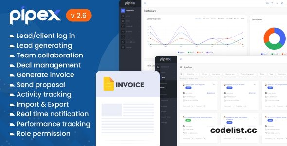 PipeX CRM v2.6 – nulled