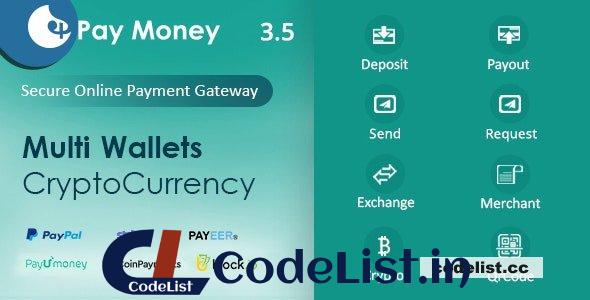 PayMoney v3.9.1 – Secure Online Payment Gateway – nulled