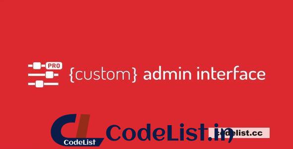 Custom Admin Interface Pro 1.57