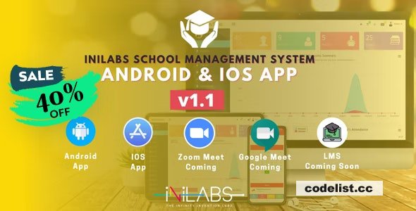 iNiLabs School Android App v1.3.0 – Ionic Mobile Application