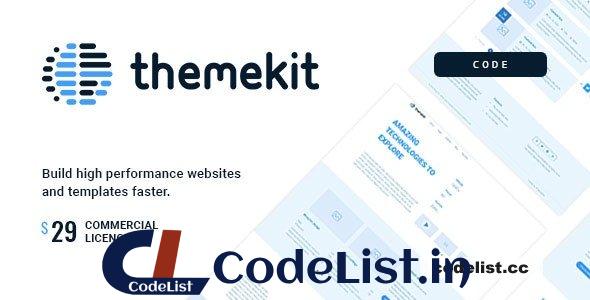 Themekit Code v1.1 – Wireframe HTML Framework