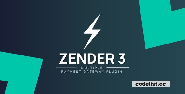 Zender – Multiple Payment Gateway Plugin v2.1