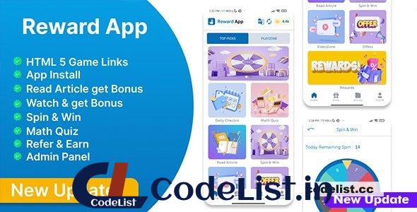 Reward App Lucky Spin + Start App ads + Adcolony v5.6