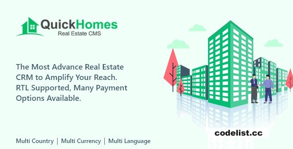 QuickHomes v1.3 – Real Estate CMS PHP Script