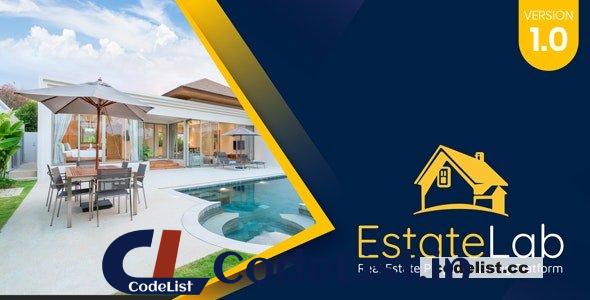 EstateLab v1.0 – Real Estate Property Listing Platform – nulled