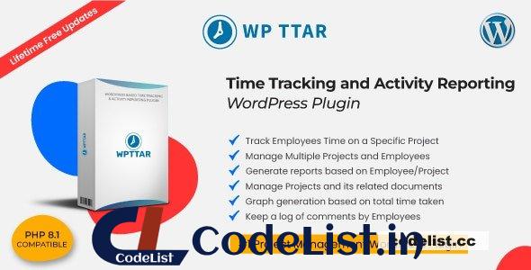 Time Tracking and Activity Reporting v2.1 – WordPress Plugin