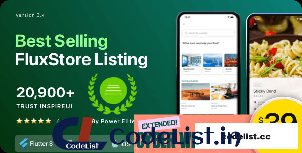 FluxStore Listing v3.3.0 – The Best Directory WooCommerce app by Flutter