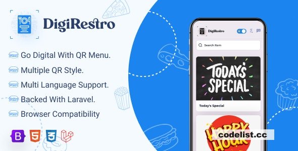 DigiRestro v1.0 – Single Owner Multiple Restaurant QR Menu Generato