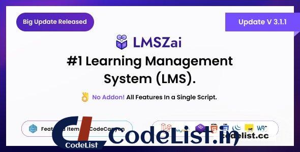 LMSZAI v4.4 – LMS | Learning Management System (Laravel) – nulled