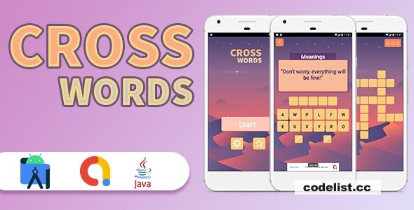 Offline Crossword Android Quiz App v3.0