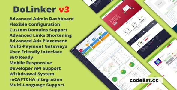 DoLinker v3.0.1 – Ultimate URL Shortener Platform