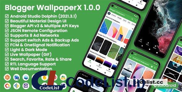 Blogger WallpaperX v1.0.0 – Blogger API v3