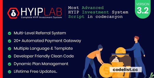 HYIPLAB v3.2 – Complete HYIP Investment System – nulled