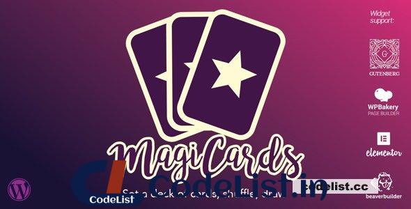 MagiCards v2.2.0 – decks of cards to shuffle | WP plugin