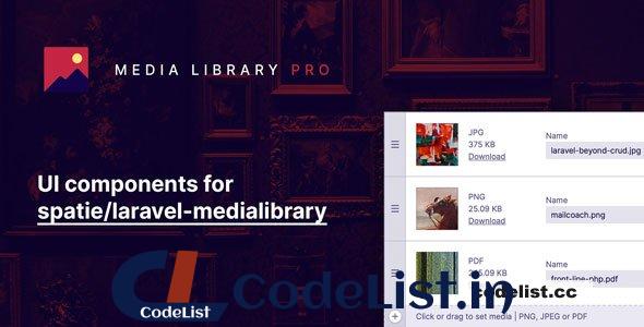 Laravel Media Library Pro v3.0.1