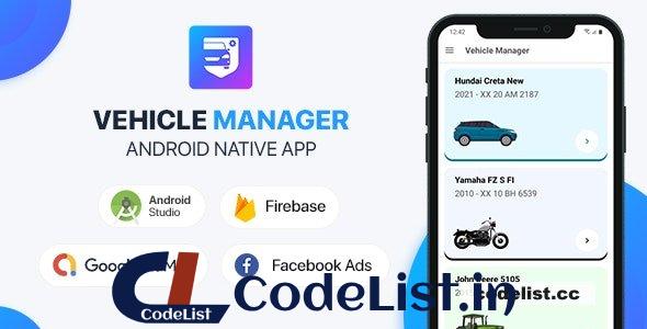 Vehicle Manager with Php Backend – Android (Kotlin) v1.3