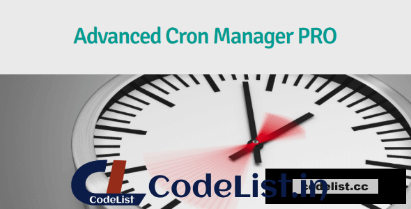 Advanced Cron Manager PRO v2.6.0