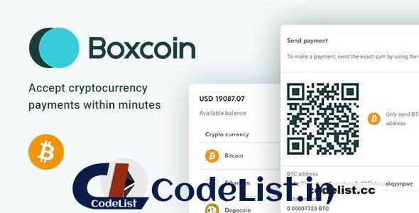 Boxcoin v1.1.2 – Crypto Payment Plugin for WooCommerce