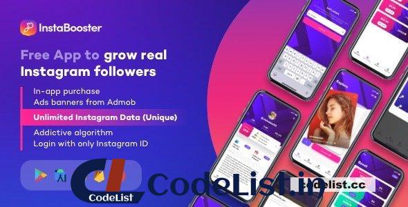 InstaBooster v1.1 – Free App to grow real Instagram followers, likes and views for Android