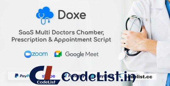 Doxe v1.9 – SaaS Doctors Chamber, Prescription & Appointment Software – nulled