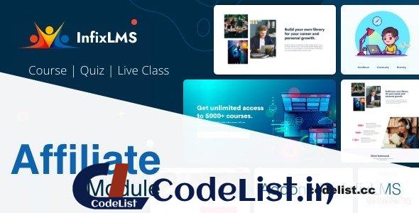 Affiliate add-on v1.4.0 – Infix LMS Laravel Learning Management System