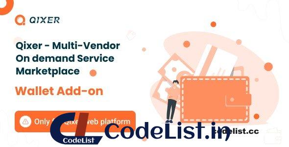 Digital Wallet Addon v1.0.3 – Qixer Service Marketplace and Service Finder