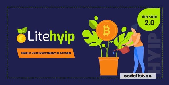 LiteHYIP 2.0 – Simple HYIP Investment Platform – nulled