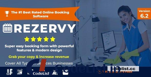 Rezervy v6.2 – Online bookings system for cleaning, maids, plumber, maintenance, repair, salon services