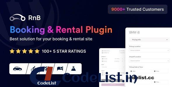 RnB v17.0.5 – WooCommerce Booking & Rental Plugin