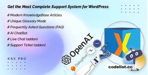 KnowledgeBase Glossary, FAQ & HelpDesk ChatBot v7.8.6